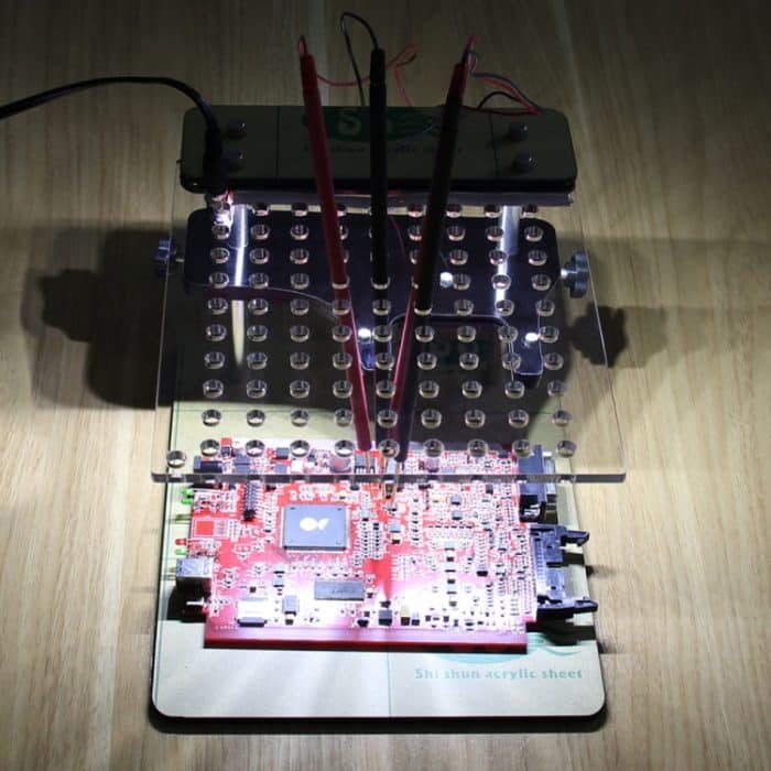 Auto LED BDM Rahmenhalter BDM ECU Bürstenprüfstand mit 4 Sondenstiften – Bild 8