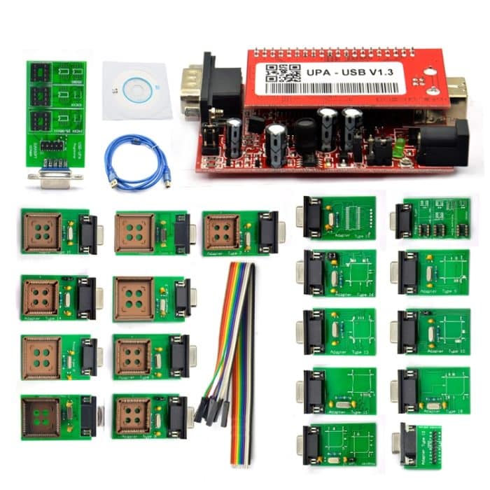 UPA V1.3 Auto USB Programmierer ECU Chip Tuning Eeprom Small Board Full Set – Bild 5