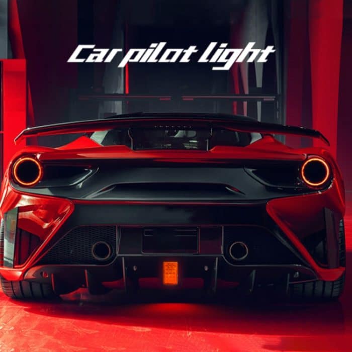 DC12V 1W Auto Quadratisches Highlight Bremslicht Rückfahrlicht mit 15LEDs SMD-3528, Square (Black), Square (Red), Square (Transparent) – Bild 7