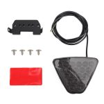 DC12V 1W Auto Dreieck Highlight Bremslichter Rückfahrlicht mit 20LEDs SMD-3528, Triangle (Black), Triangle (Red), Triangle (Transparent) – Bild 13