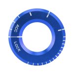 Für Mercedes-Benz Metall-Zündschlüsselring, Durchmesser: 4,8 cm, For Mercedes-Benz (Blue), For Mercedes-Benz (Red), For Mercedes-Benz (Silver) – Bild 6