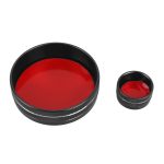 2 Stück Auto-Metall-Zentralkontrollknopfgehäuse für Cadillac, For Cadillac (Black), For Cadillac (Blue), For Cadillac (Red) – Bild 4