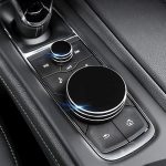 2 Stück Auto-Metall-Zentralkontrollknopfgehäuse für Cadillac, For Cadillac (Black), For Cadillac (Blue), For Cadillac (Red) – Bild 7