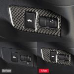 Auto-Karbonfaser-Kofferraumschalter-dekorativer Aufkleber für Subaru BRZ / Toyota 86 2013–2017, Rechtsantrieb, Trunk Switch, Right Drive – Bild 5