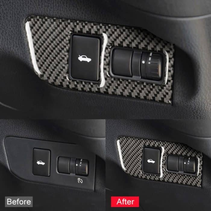 Auto-Karbonfaser-Kofferraumschalter-dekorativer Aufkleber für Subaru BRZ / Toyota 86 2013–2017, Rechtsantrieb, Trunk Switch, Right Drive – Bild 5