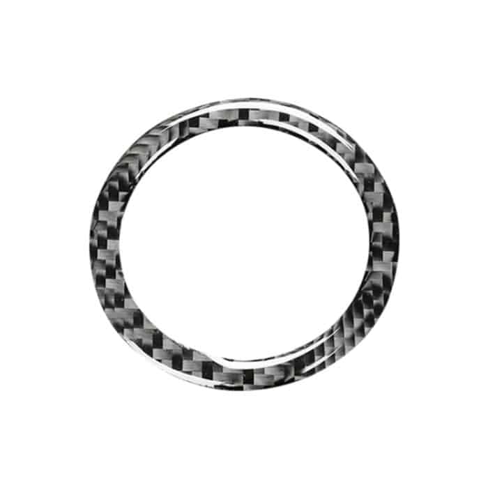 Auto-Kohlefaser-Ein-Knopf-Start-Dekorationsaufkleber für Subaru BRZ / Toyota 86 2013–2017, linker und rechter Antrieb, universell, One-button Start – Bild 4