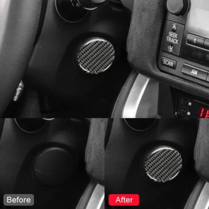 Auto-Carbon-Faser-Brandschutzpaneel-dekorativer Aufkleber für Subaru BRZ / Toyota 86 2013–2017, linker und rechter Antrieb, universell, Fire Panel – Bild 5