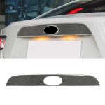 Auto-Carbonfaser-Hecklogo-Dekorstreifen für Subaru BRZ / Toyota 86 2013–2020, linker und rechter Antrieb universell, Rear Logo