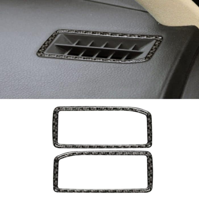 Auto Carbon Fiber Instrument Air Outlet Dekorativer Aufkleber für Lexus IS250 2013-, Linksantrieb – Bild 1