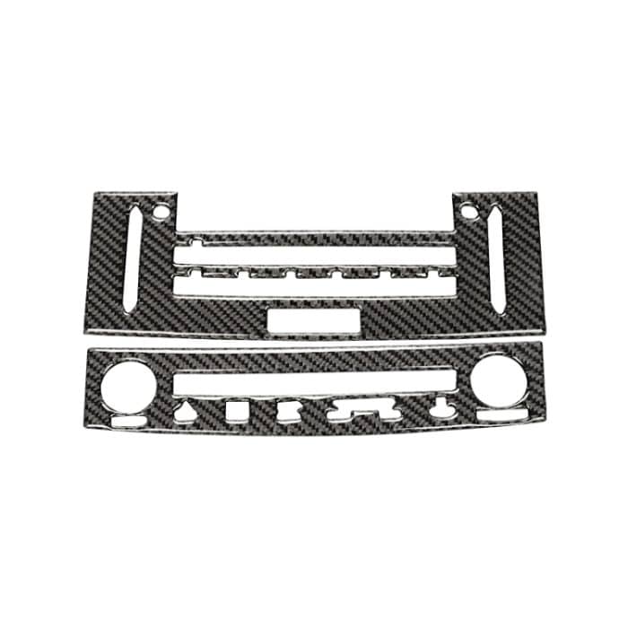 Auto Carbon Fiber Klimaanlage CD Panel dekorative Aufkleber für Lexus IS250 2013-, Linksantrieb – Bild 2