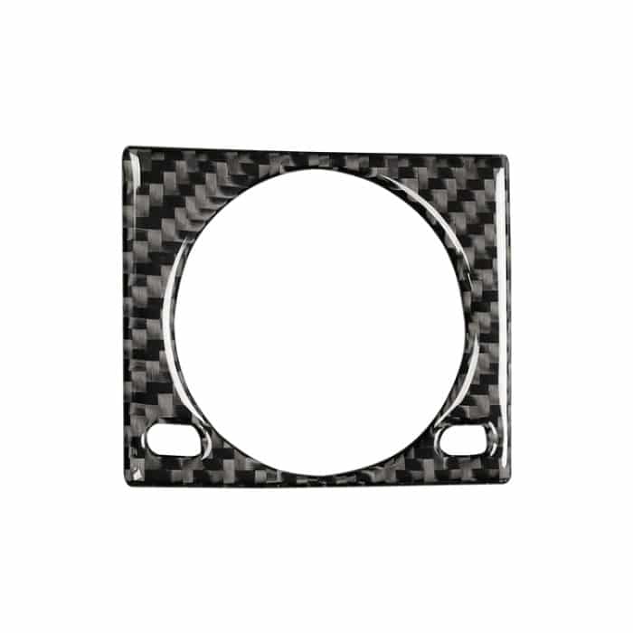 Auto Carbon Fiber Clock Box Dekorativer Aufkleber für Lexus IS250 2013-, Linkslenker – Bild 2