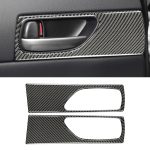 Auto Carbon Fiber Hintertürgriff Dekorativer Aufkleber für Lexus IS250 2013-, Linkslenker