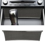 Auto Carbon Fiber Central Control Panel Dekorativer Aufkleber für Lexus IS250 2013-, Left Drive B Style