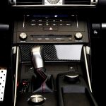 Auto Carbon Fiber Central Control Panel Dekorativer Aufkleber für Lexus IS250 2013-, Left Drive B Style – Bild 6