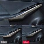 Auto Carbon Fiber Tür Dekorleiste für Lexus IS250 2013-, Linkslenker – Bild 5