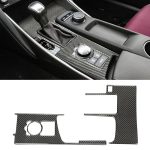 Auto Carbon Fiber Gear Position Panel Dekorativer Aufkleber für Lexus IS250 2013-, Left Drive B Style