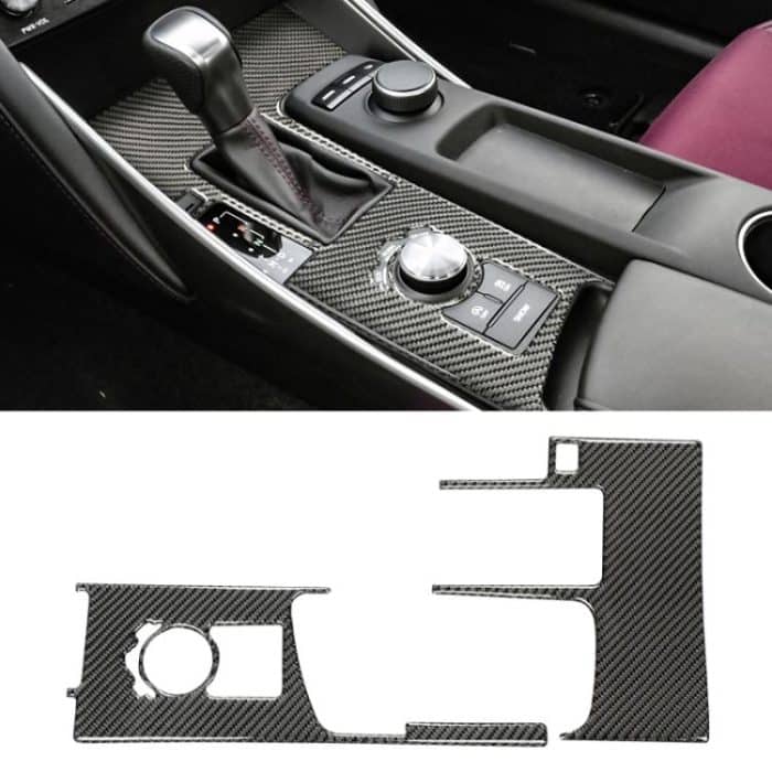 CRP3331.jpg Auto Carbon Fiber Gear Position Panel Dekorativer Aufkleber für Lexus IS250 2013-, Left Drive B Style – Bild 1