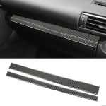 Car Carbon Fiber Storage Box Dekorstreifen für Lexus IS250 2013-, Left Drive