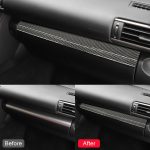 Car Carbon Fiber Storage Box Dekorstreifen für Lexus IS250 2013-, Left Drive – Bild 5