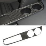 Auto Carbon Faser Wasserbecherhalter Panel dekorative Aufkleber für Lexus IS250 2013-, Linksantrieb