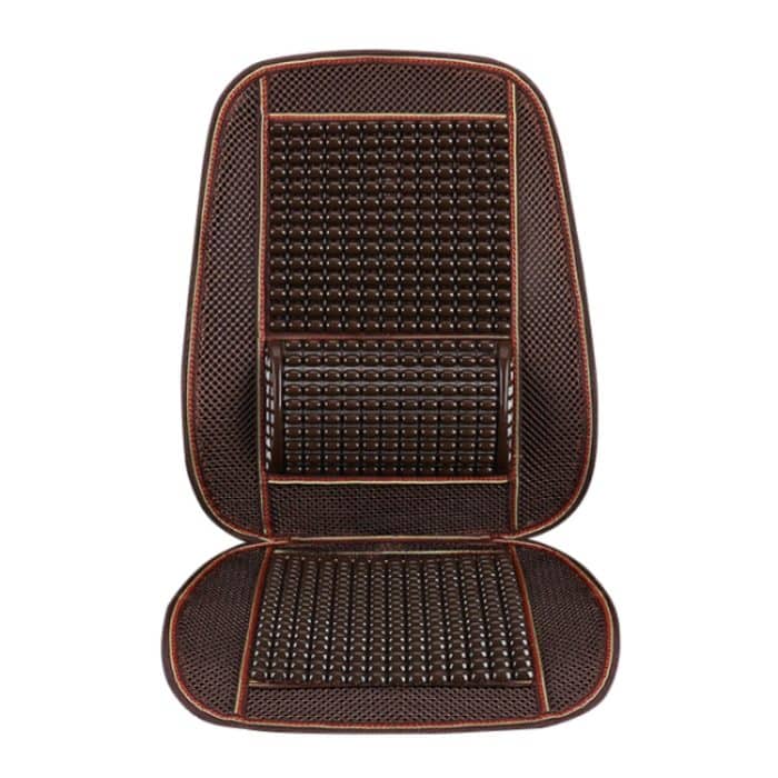 Autositzbezüge, Sommer-Kühle, Imitation von Holzperlen, Belüftung, atmungsaktives Sitzkissen – Bild 2