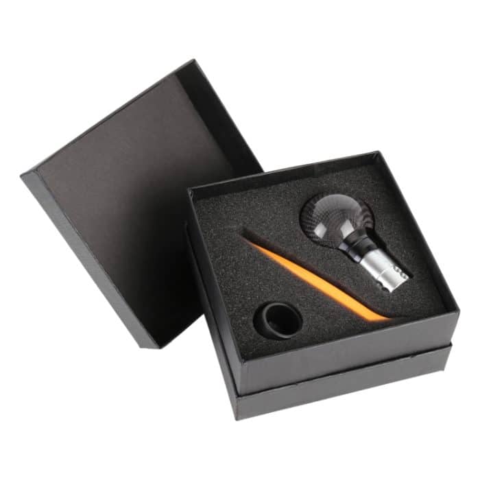 Universeller Auto-Schaltknauf, eindrückbar, teleskopisch, aus Kohlefaser, Schaltknauf, Länge: 9,5 cm – Bild 7