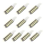 10 PCS T10 DC12V / 1,5W / 6500K / 75LM Autolichtleuchten Leselampe mit 68LEDs SMD-3020 Lampenperlen
