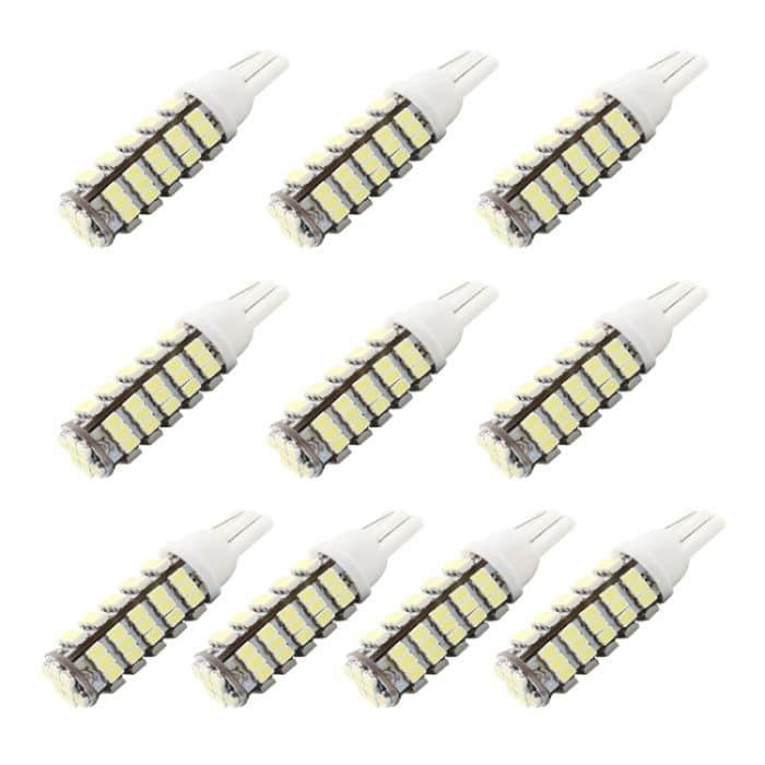 CRP3516.jpg 10 PCS T10 DC12V / 1,5W / 6500K / 75LM Autolichtleuchten Leselampe mit 68LEDs SMD-3020 Lampenperlen – Bild 1