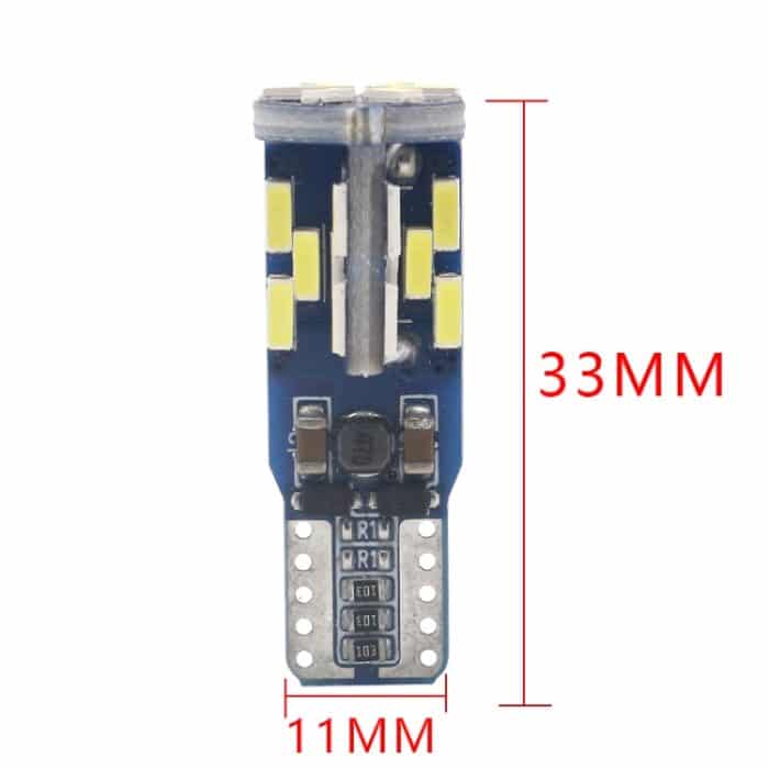 10 PCS T10 DC12V / 3W / 6000K / 180LM Auto-Canbus-Decodierungs-LED-Begrenzungsleuchten mit 30LEDs SMD-4041-Lampenperlen – Bild 5