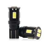 10 PCS T10 DC12V / 1,5W / 6000K / 80LM Auto-Dekodierungs-LED-Begrenzungsleuchten mit 6LEDs SMD-5630-Lampenperlen – Bild 2