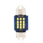 2 stücke 31mm DC12-24V / 1W / 6000K / 60LM 12LEDs SMD Auto Lesen Lampe Dome Licht – Bild 2