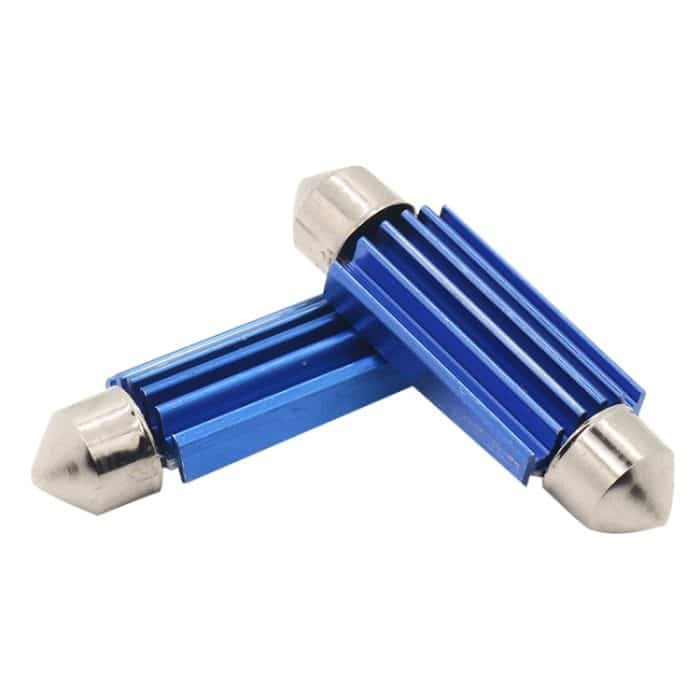 2 stücke 31mm DC12-24V / 1W / 6000K / 60LM 12LEDs SMD Auto Lesen Lampe Dome Licht – Bild 4