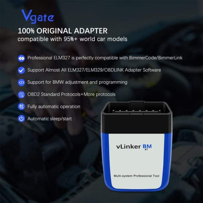 VLINKER BM V2.2 Bluetooth 3.0 Auto-OBD-Fehlerdiagnosedetektor – Bild 5