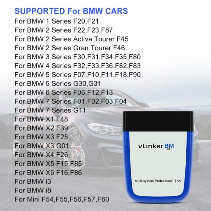 VLINKER BM V2.2 Bluetooth 3.0 Auto-OBD-Fehlerdiagnosedetektor – Bild 8