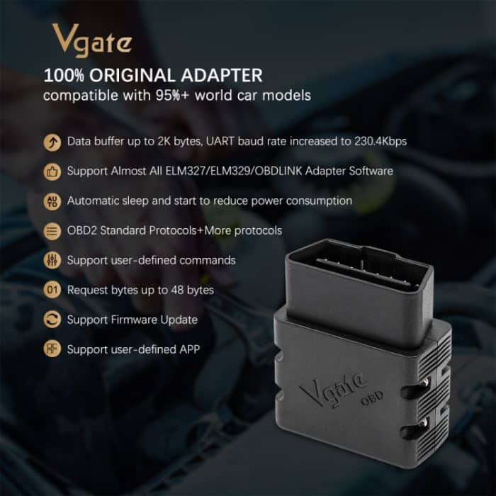 VLINKER MC + V2.2 Bluetooth 4.0 Auto-OBD-Fehlerdiagnosedetektor – Bild 8