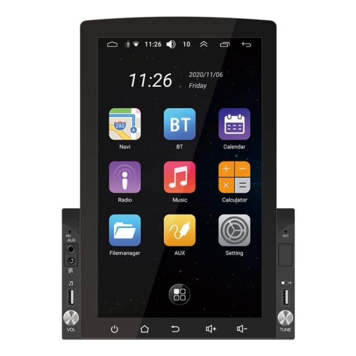 D110 Auto Android Navigationsmaschine Unterstützung Handy-Verbindung / Lenkradsteuerung – Bild 1