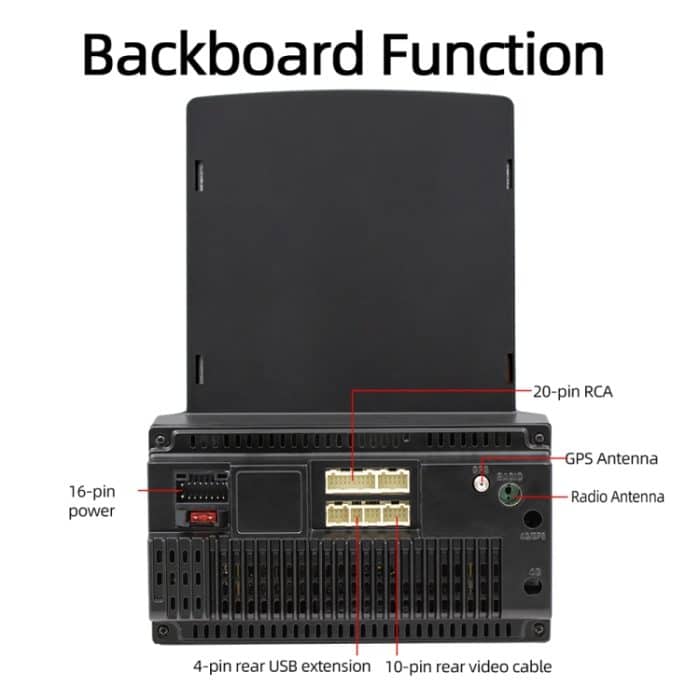 D110 Auto Android Navigationsmaschine Unterstützung Handy-Verbindung / Lenkradsteuerung – Bild 3