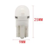 20 PCS T10 DC12V / 0,25 W / 6500K / 20LM Auto-Rundkopf-Plug-in-Blasenleselampe mit 1LEDs SMD-3030-Lampen – Bild 5