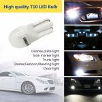 20 PCS T10 DC12V / 0,25 W / 6500K / 20LM Auto-Rundkopf-Plug-in-Blasenleselampe mit 1LEDs SMD-3030-Lampen – Bild 7