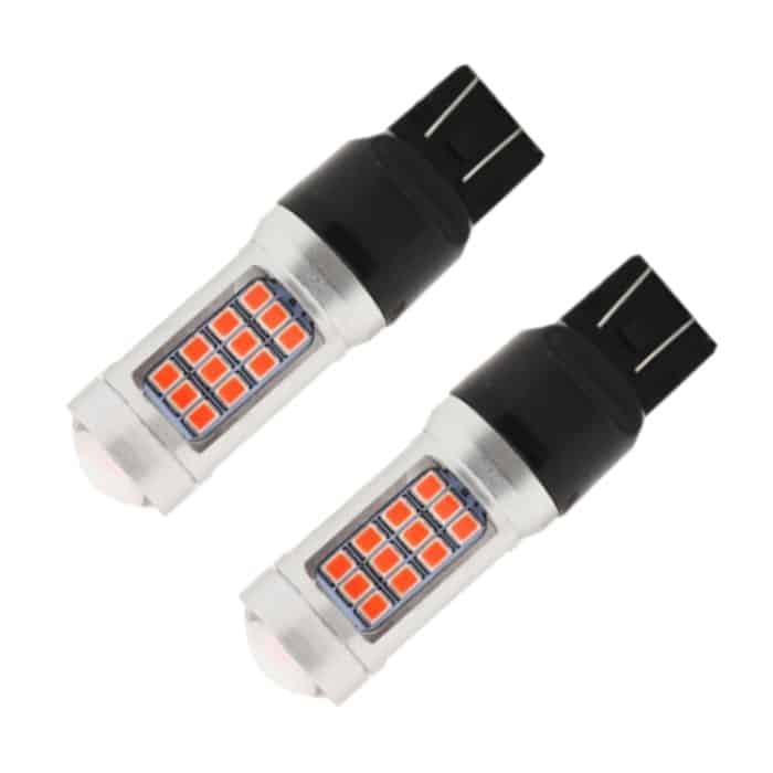 2 PCS 7443 DC12V / 2.2W Auto-Blitzbremsleuchten mit 42LEDs SMD-2835-Lampen – Bild 1