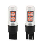 2 PCS 7443 DC12V / 2.2W Auto-Blitzbremsleuchten mit 42LEDs SMD-2835-Lampen – Bild 2