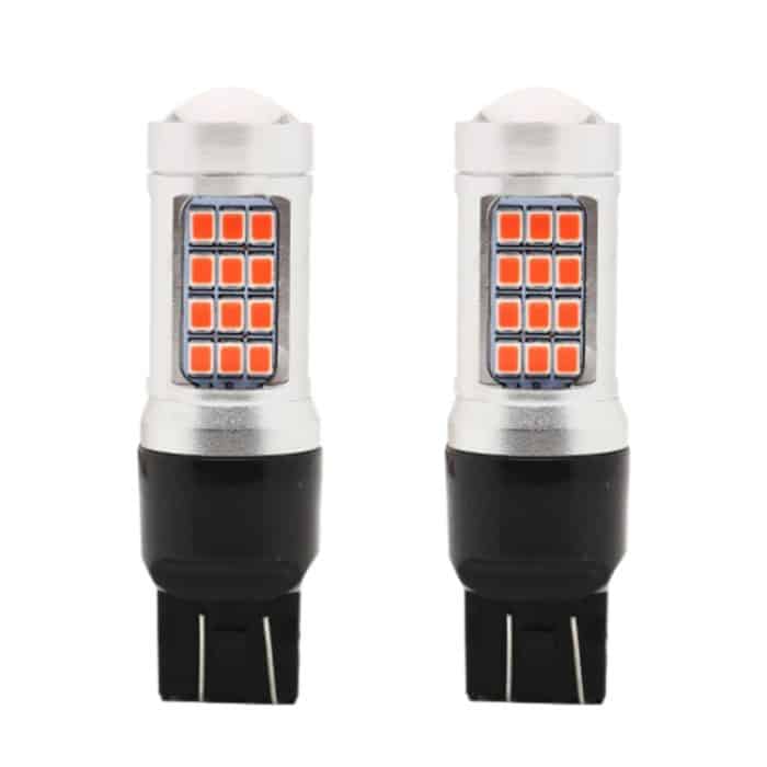 2 PCS 7443 DC12V / 2.2W Auto-Blitzbremsleuchten mit 42LEDs SMD-2835-Lampen – Bild 2