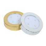 R-1633 4,5 V / 0,3 W 4 LEDs Auto Innenkuppelleuchte LED Touch Nachtlicht, 4 LEDs (Gold), 4 LEDs(Silver) – Bild 2