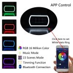 5 Zoll 30 W DC 10-30 V 7200LM IP67 Auto LED Blinker / Scheinwerfer, mit Engelsaugen – Bild 5