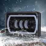 5 Zoll 30 W DC 10-30 V 7200LM IP67 Auto LED Blinker / Scheinwerfer, mit Engelsaugen – Bild 7