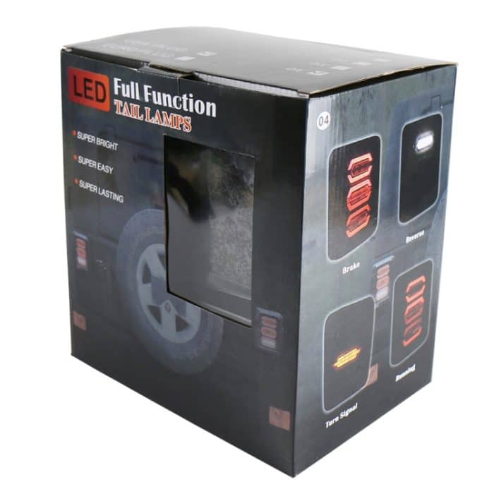 1 Paar 15W DC 12V IP67 Auto LED Rücklichter / Fahrlichter / Bremslichter / Rückwärtsgang, US-Version – Bild 5