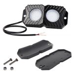 18W DC 12-24V 1,2A LED zweireihiges Auto-Bodenlicht / Fahrgestelllicht / Yachtdeck-Atmosphärenlicht – Bild 4
