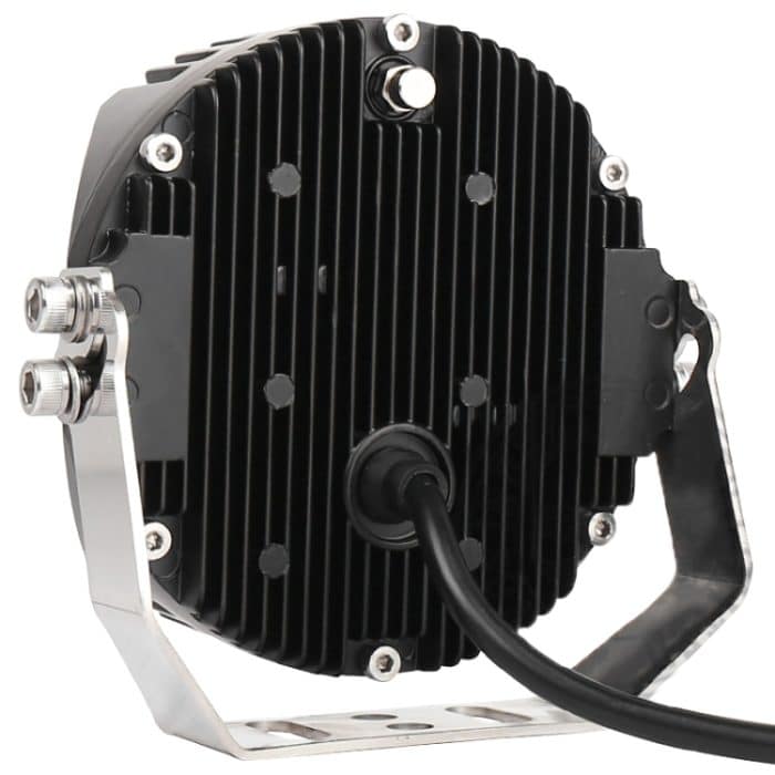 OL-1950Y 5 Zoll DC12V-30V 5000LM 6500K 50W Auto LED-Licht auf drei Seiten Scheinwerfer für Jeep Wrangler (Goldlicht) – Bild 4