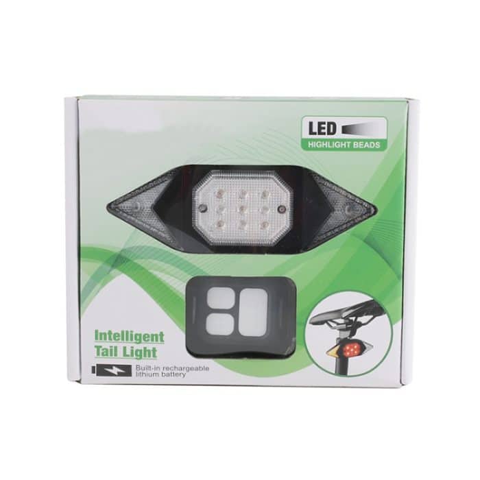 USB wiederaufladbares Fahrrad Blinker Drahtlose Fernbedienung Fahrrad Rücklicht – Bild 5