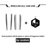 8 in 1 Auto Carbon Faser Türverkleidung Dekorativer Aufkleber für Audi A5 Hard Top 2008-, Links- und Rechtsantrieb Universal – Bild 5